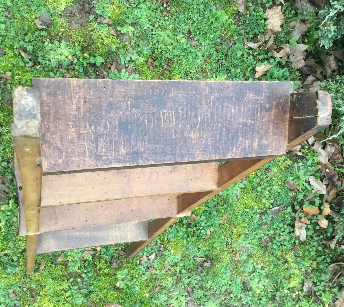 Stepladder Chair With 4 Steps, Circa 1900-photo-8