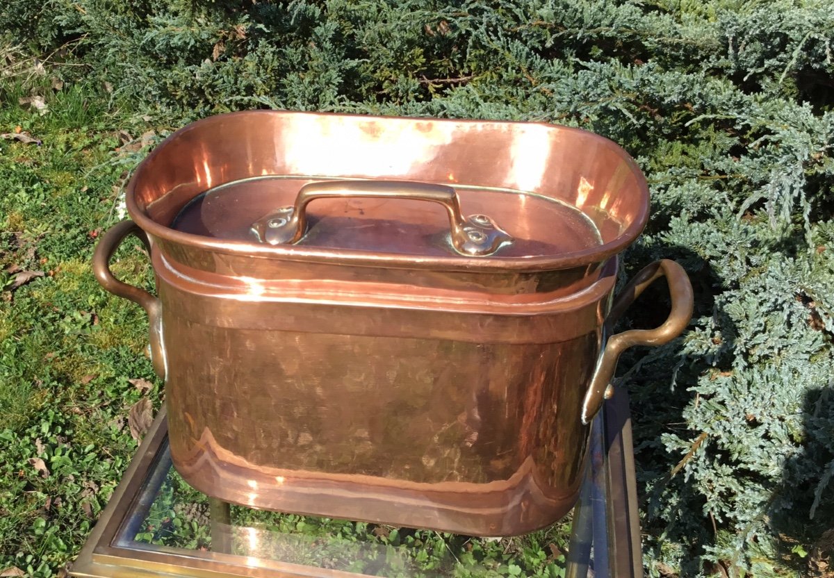 Daubière In Copper 19th Century-photo-2