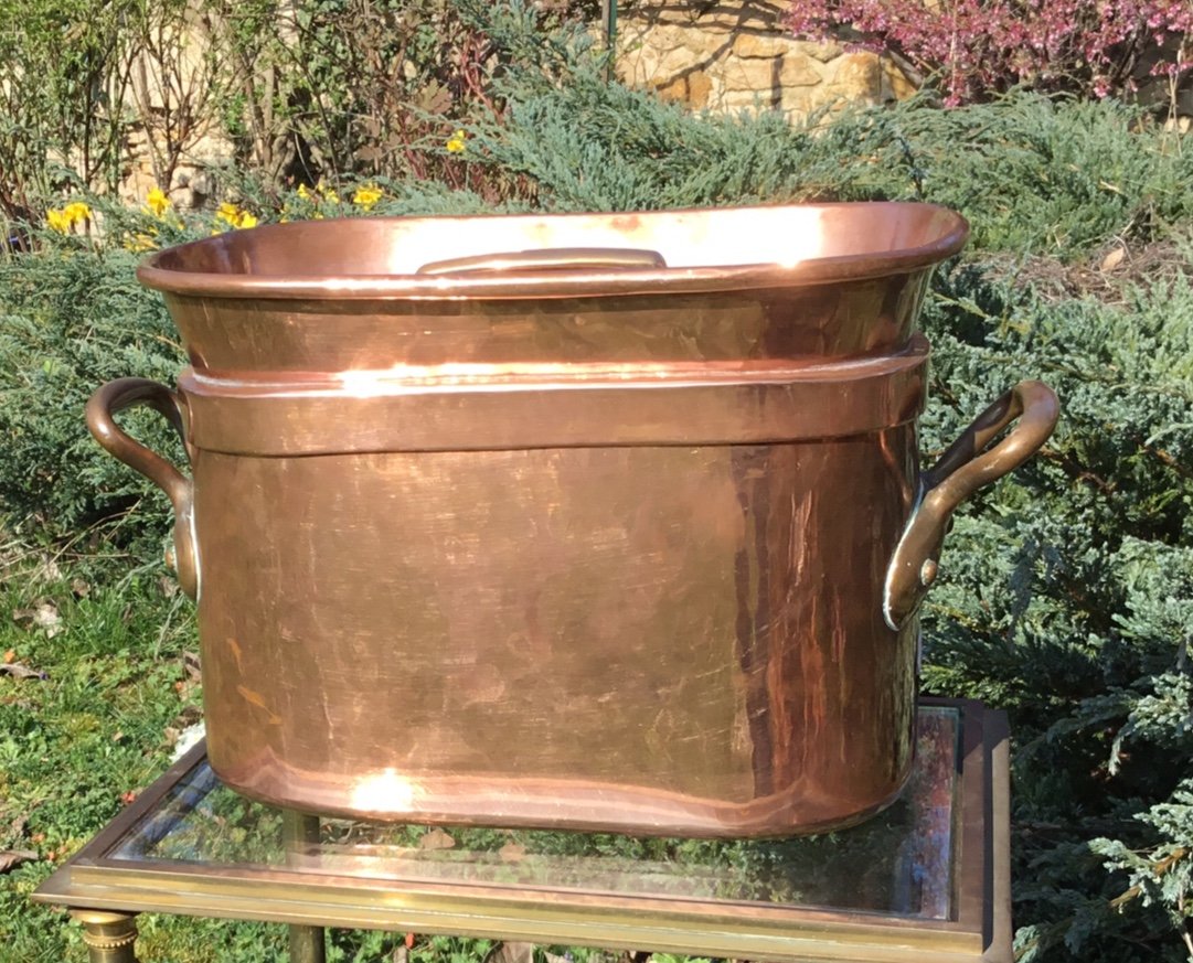 Daubière In Copper 19th Century-photo-3