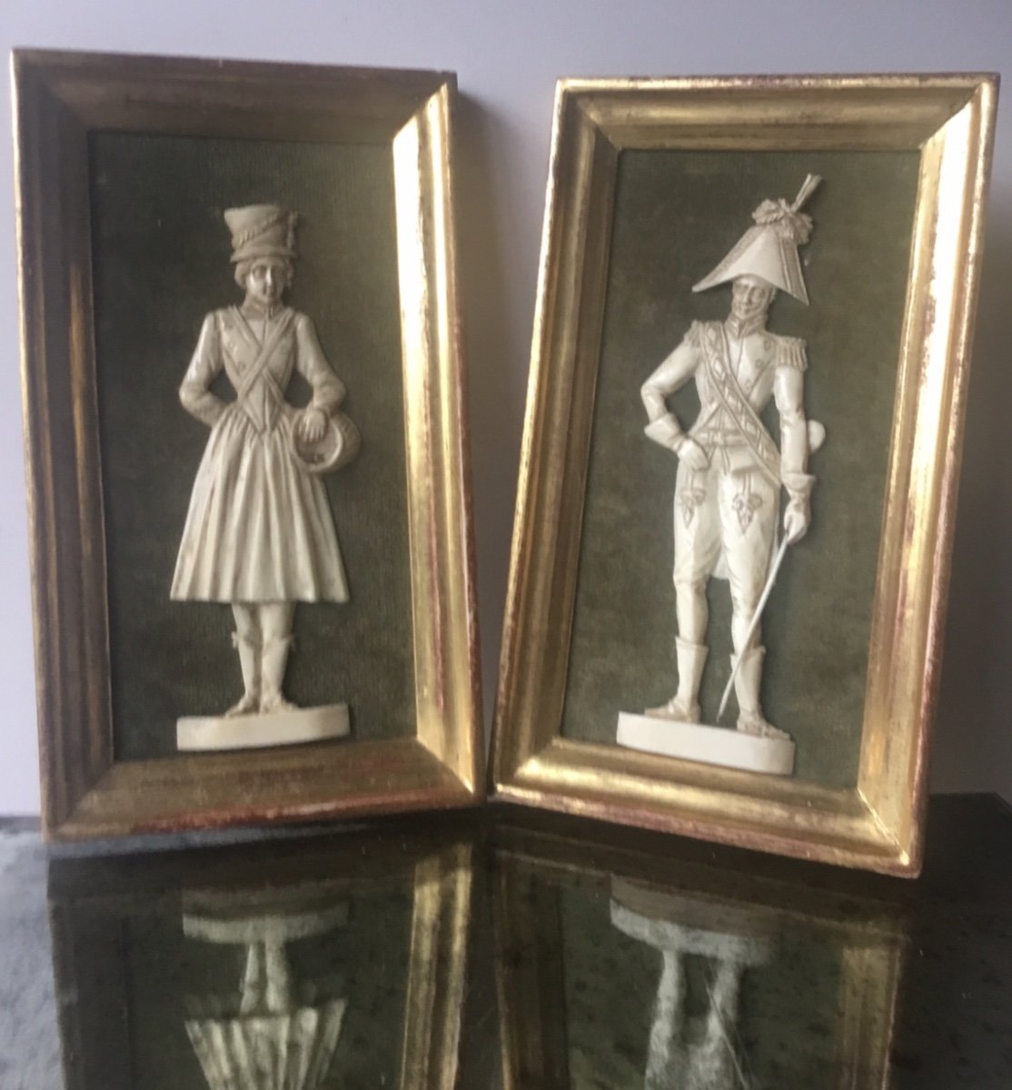 Bas- Relief  , Couple De Merveilleux-photo-2