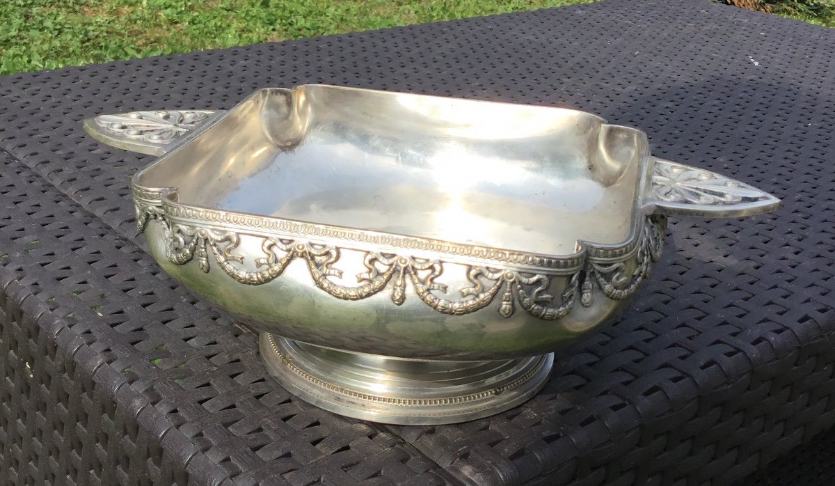 Polylobed Cup In Silver Metal -photo-7