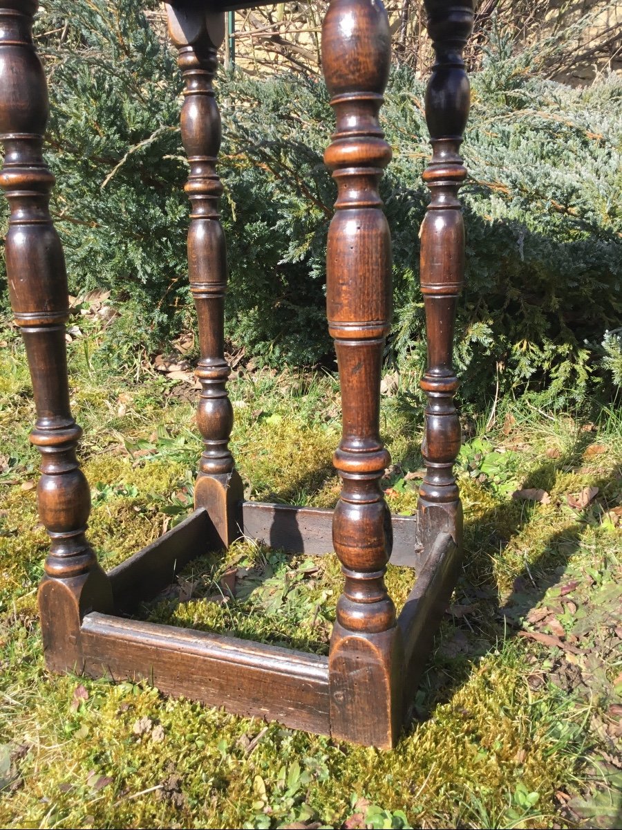 Stained Wood Cantor's Stool -photo-1