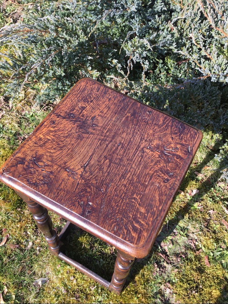 Stained Wood Cantor's Stool -photo-5