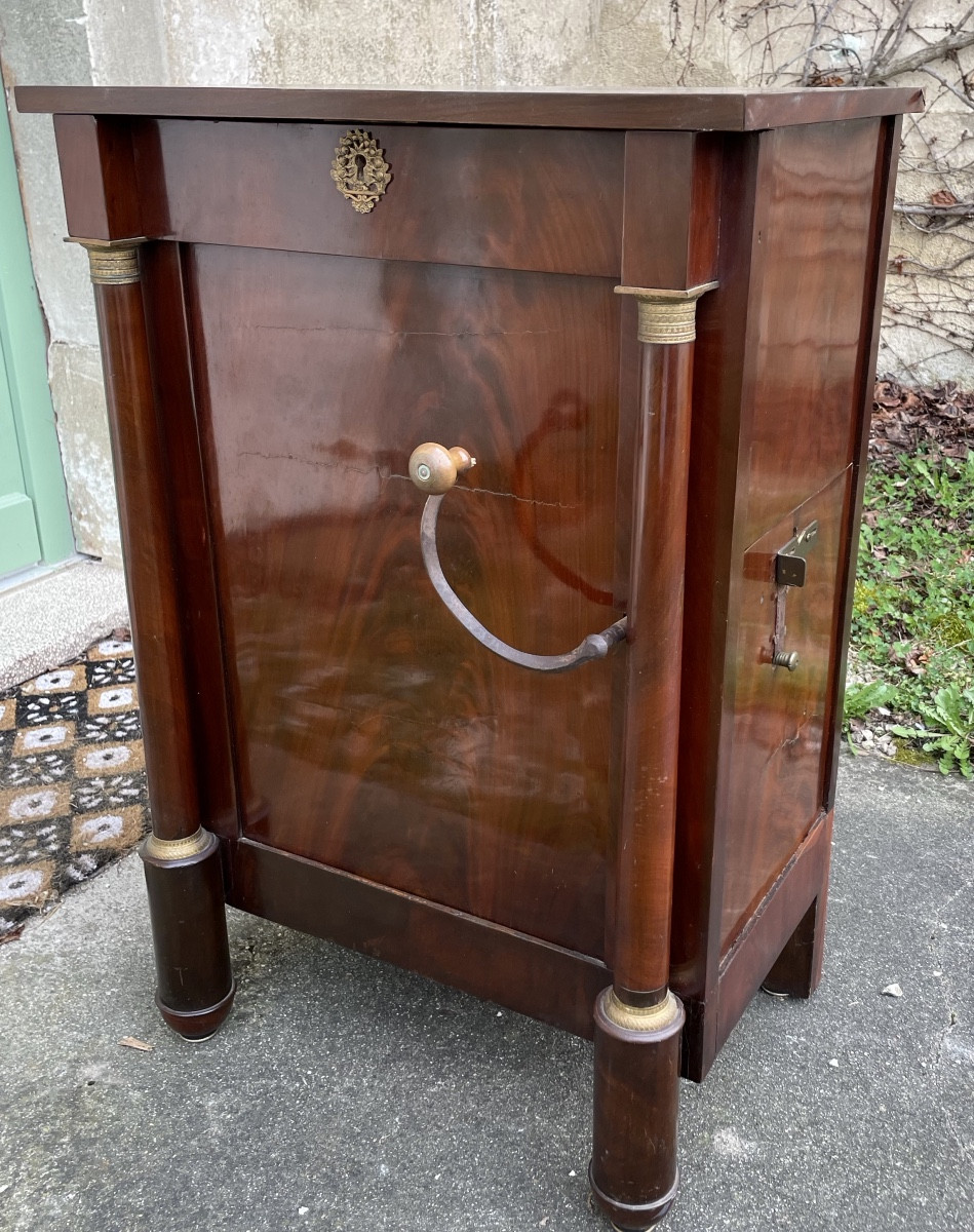 Barrel Organ In  Mahoganny , XIXème Century-photo-3