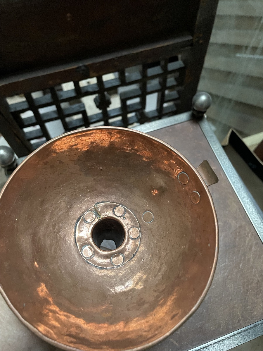 Folk Art, Small Copper Funnel -photo-5