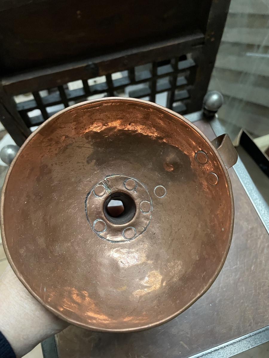 Folk Art, Small Copper Funnel -photo-6