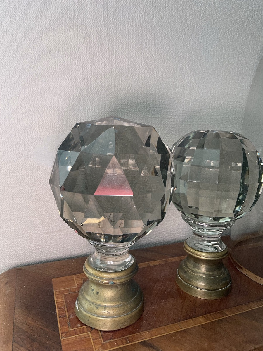 The Full Crystal Stair Balls, Faceted Cut -photo-2
