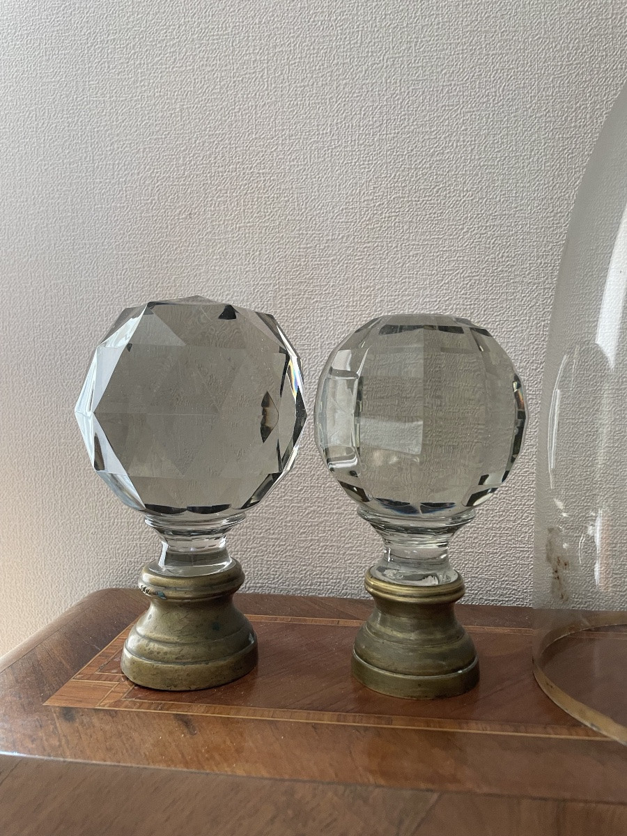 The Full Crystal Stair Balls, Faceted Cut -photo-3