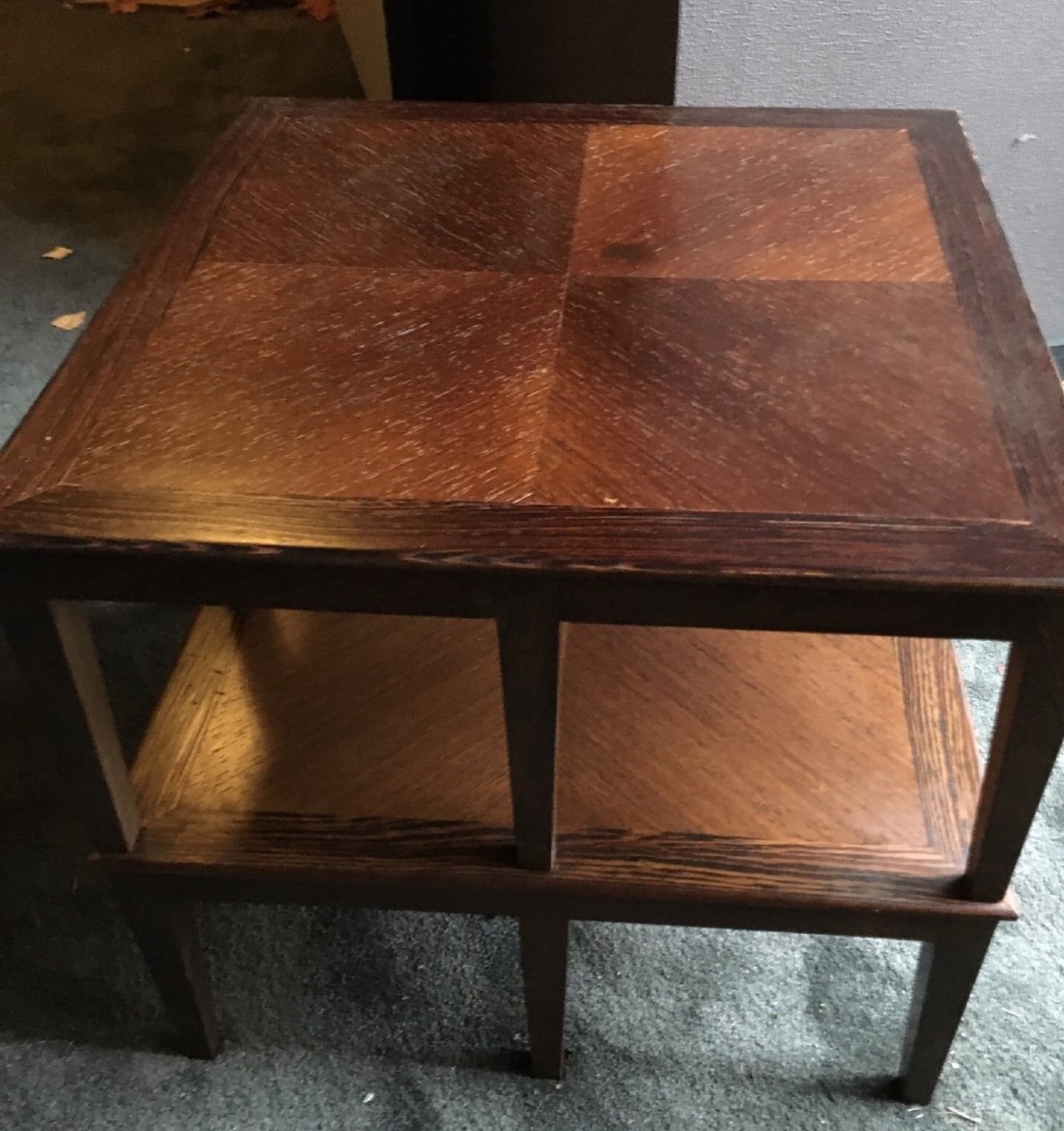 Bamboo Marquetry Coffee Table Dlg By Christian Liaigre-photo-2