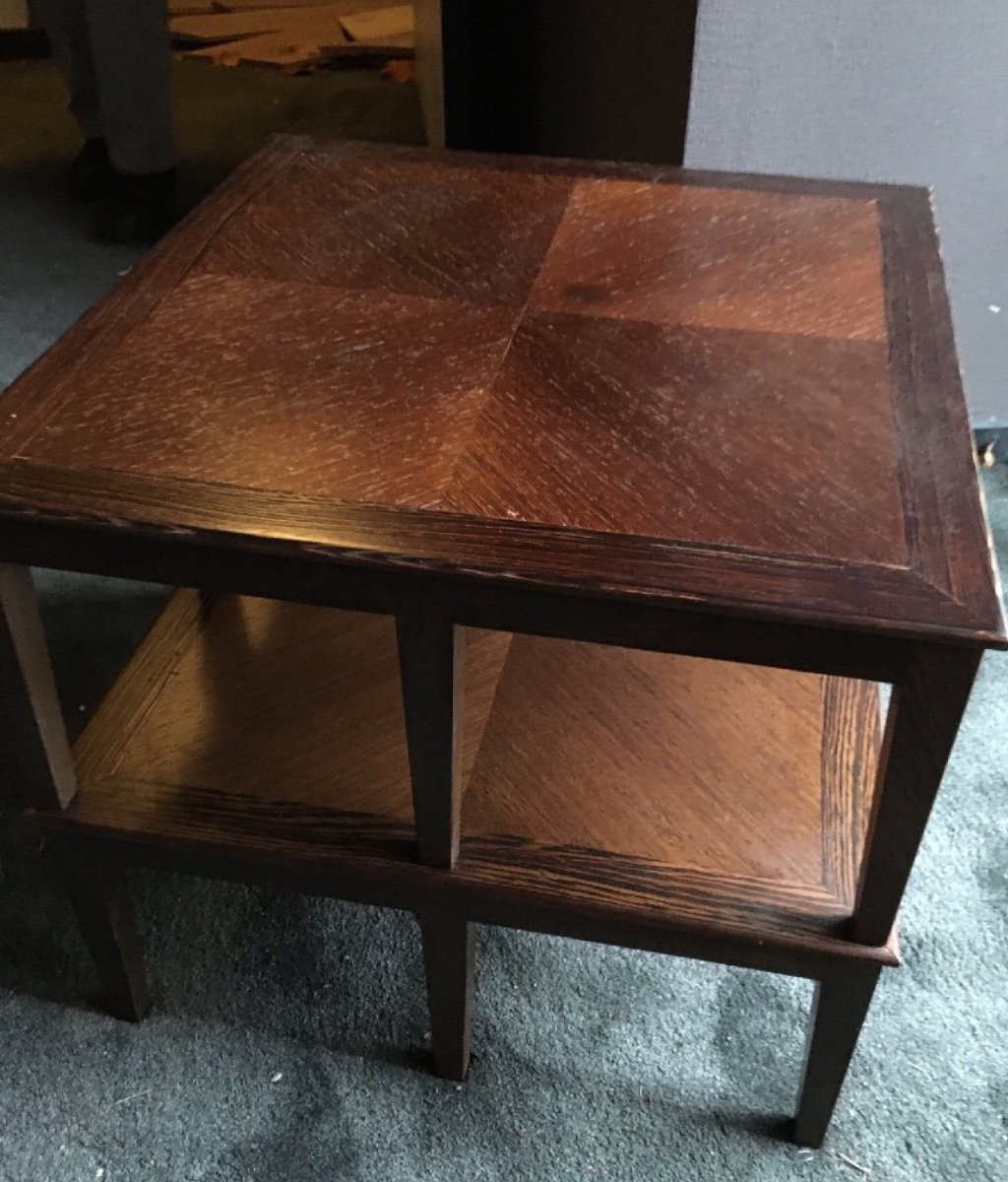 Bamboo Marquetry Coffee Table Dlg By Christian Liaigre-photo-5
