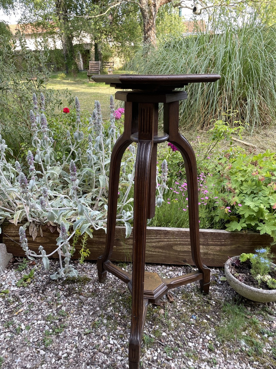 Sellette d’atelier de sculpteur d’époque Art Nouveau -photo-5