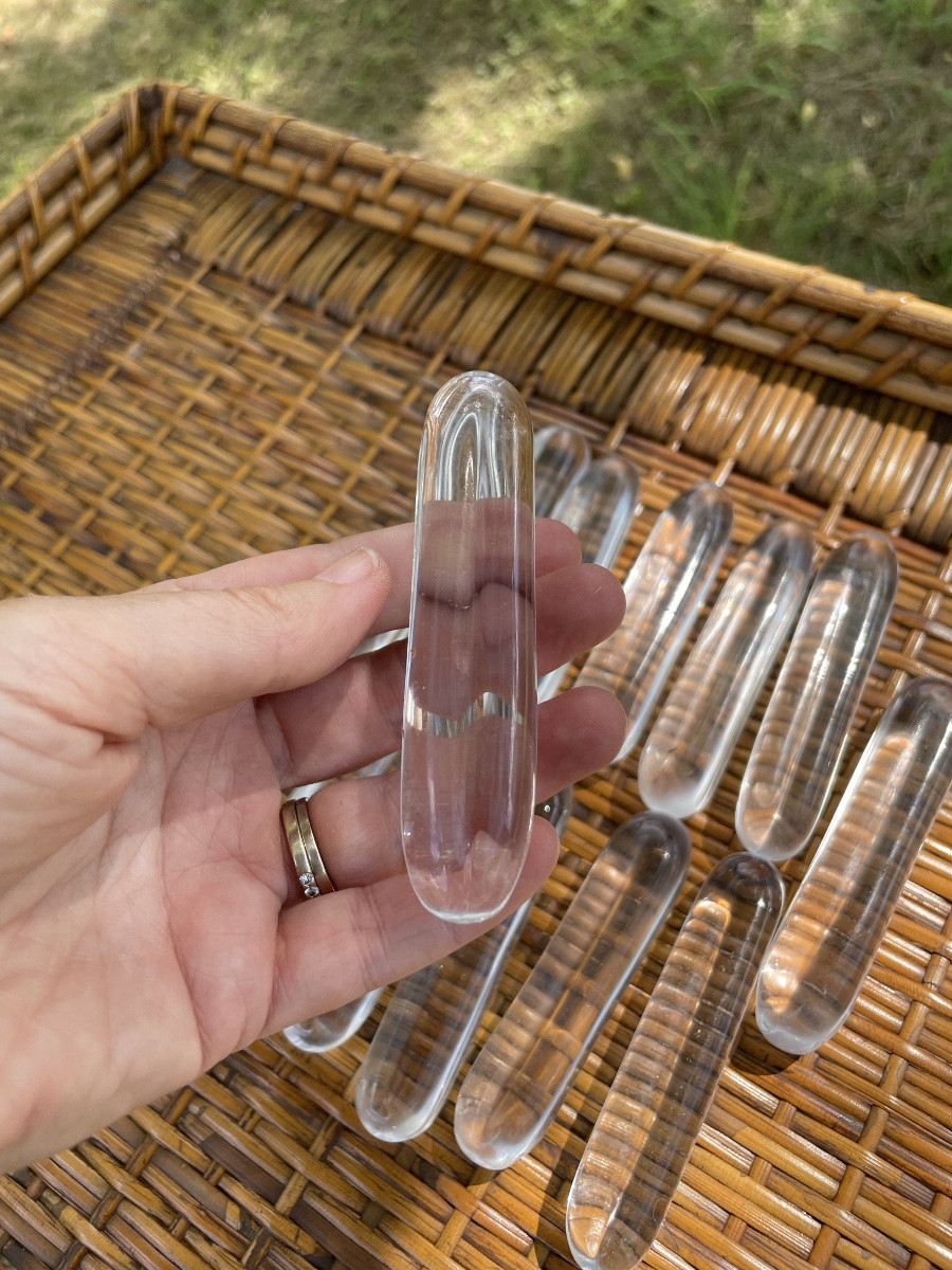 The Set Of 13 Crystal Knife Holders -photo-4