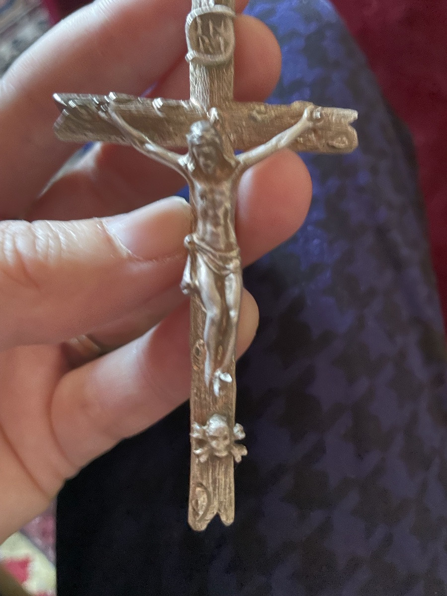 Silver Christ Pendant -photo-7