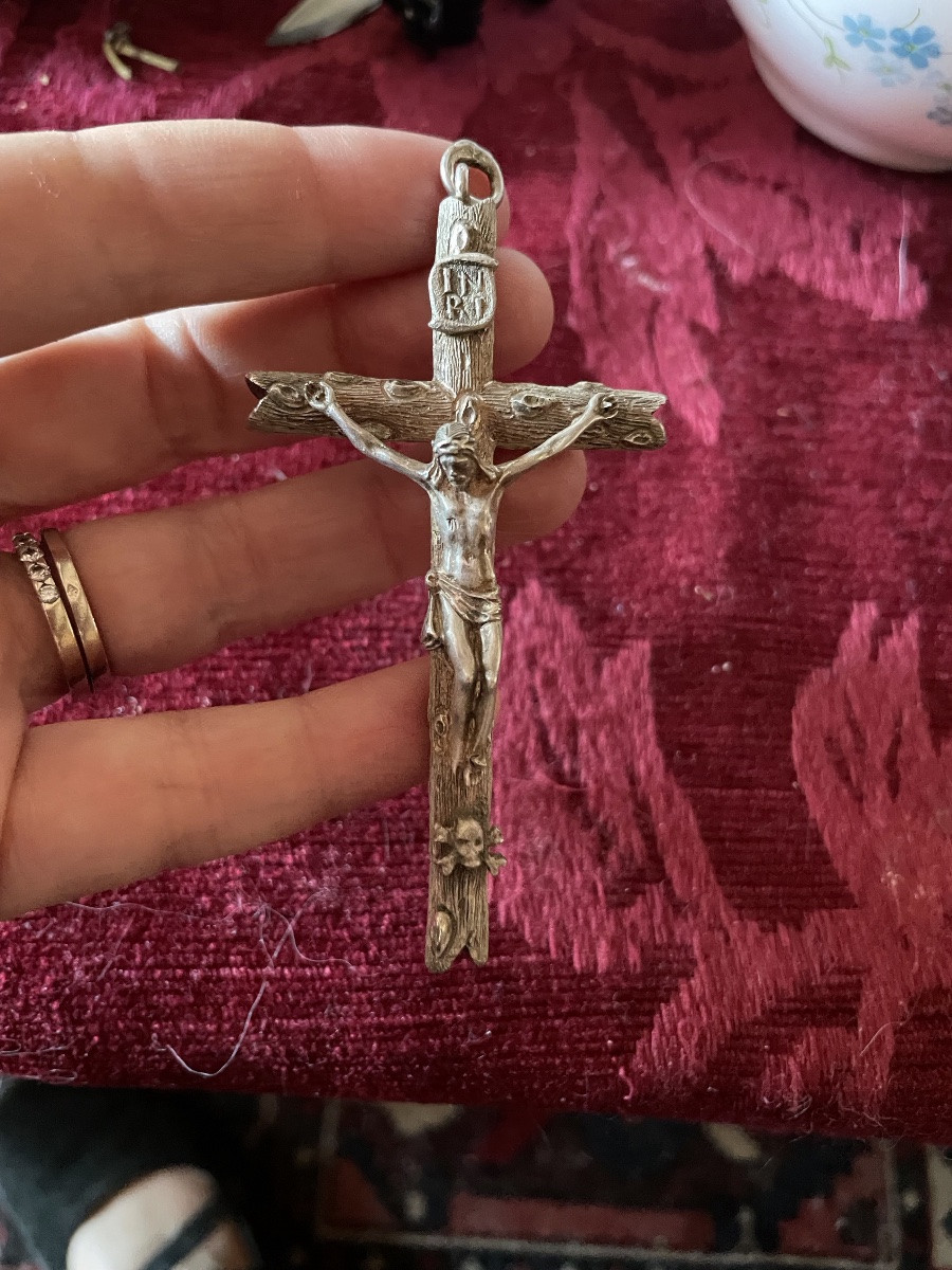 Silver Christ Pendant -photo-8