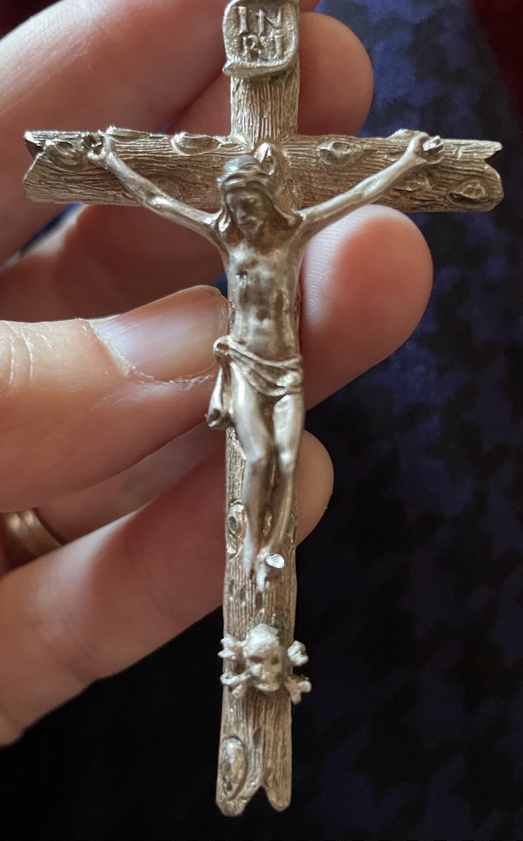 Silver Christ Pendant 