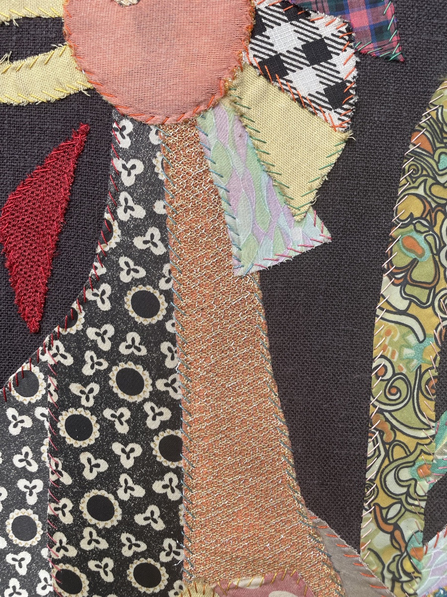 Patchwork Rooster Painting -photo-1