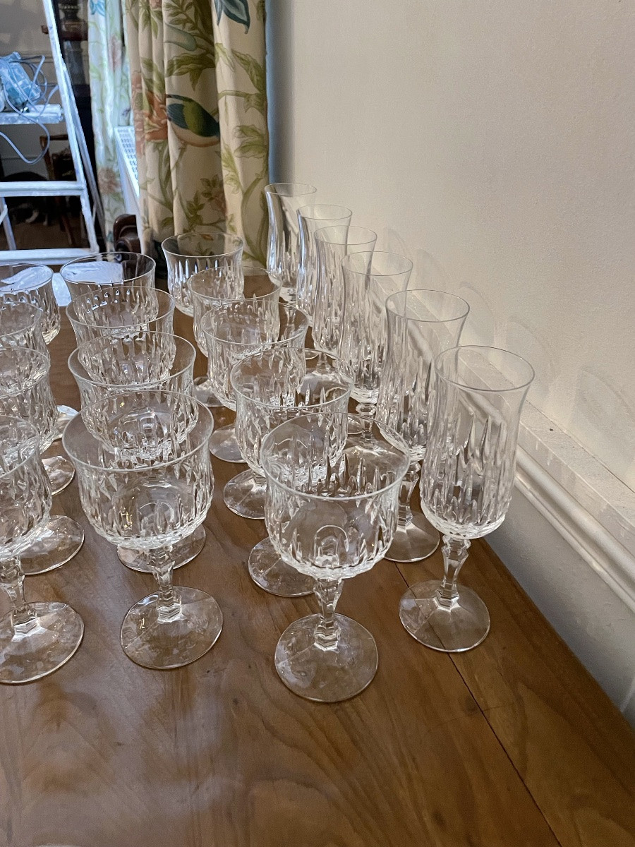 Service en cristal de 24 pièces -photo-7