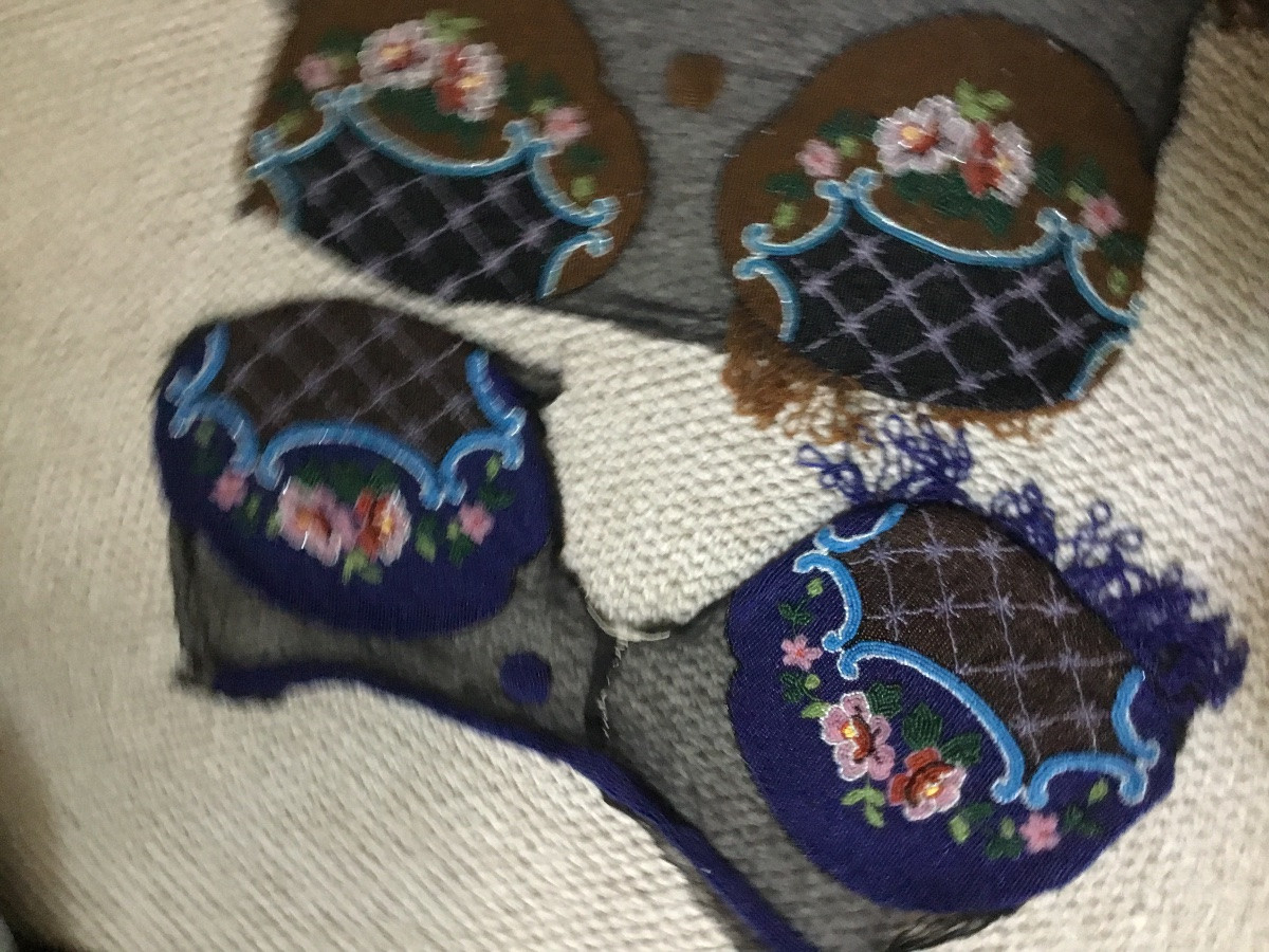 Les deux bourses en perlé à finaliser -photo-4