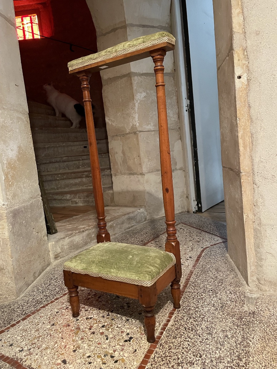 Prie Dieu , bois fruitier , XIXème -photo-4