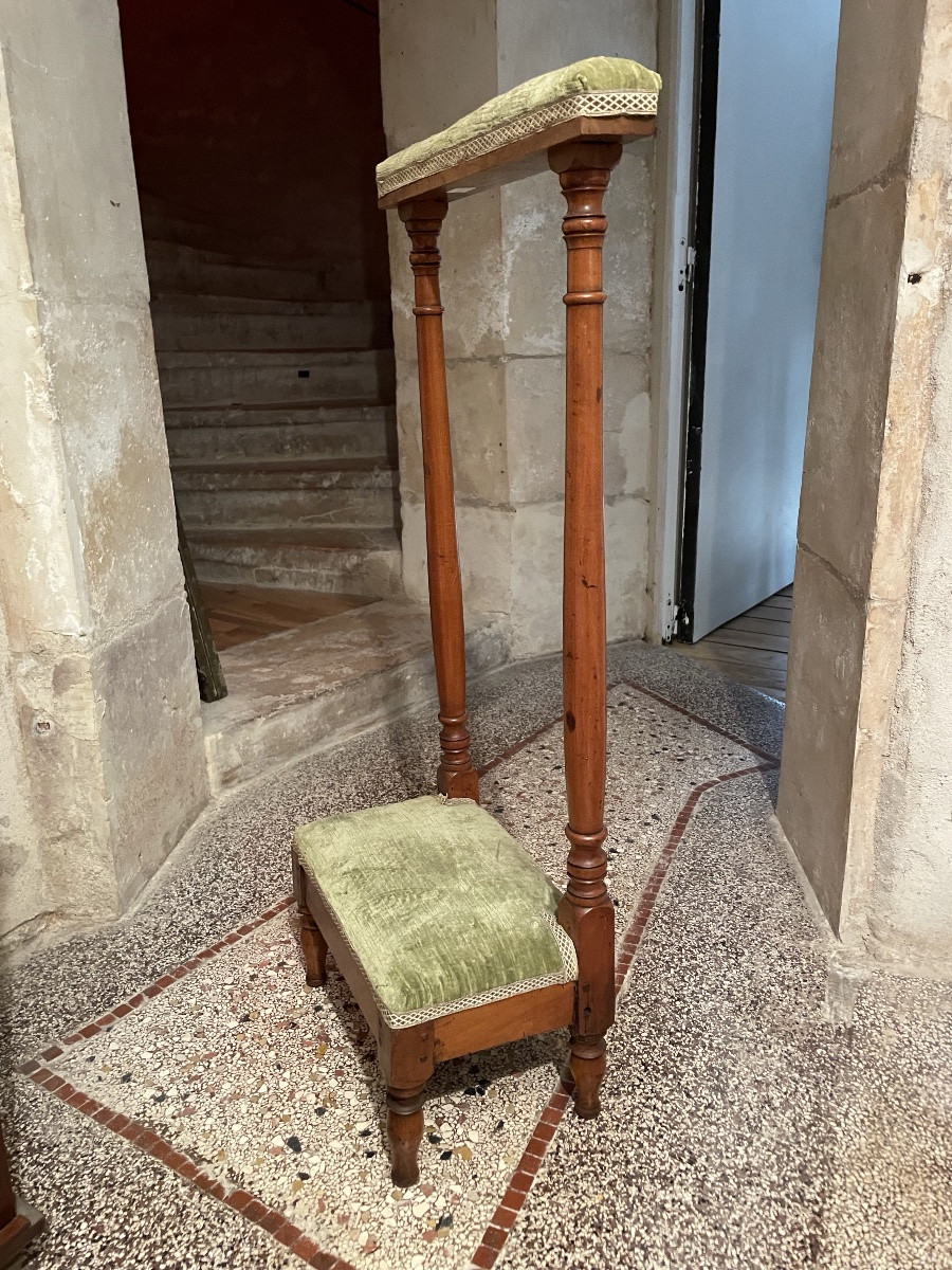 Prie Dieu , bois fruitier , XIXème -photo-3