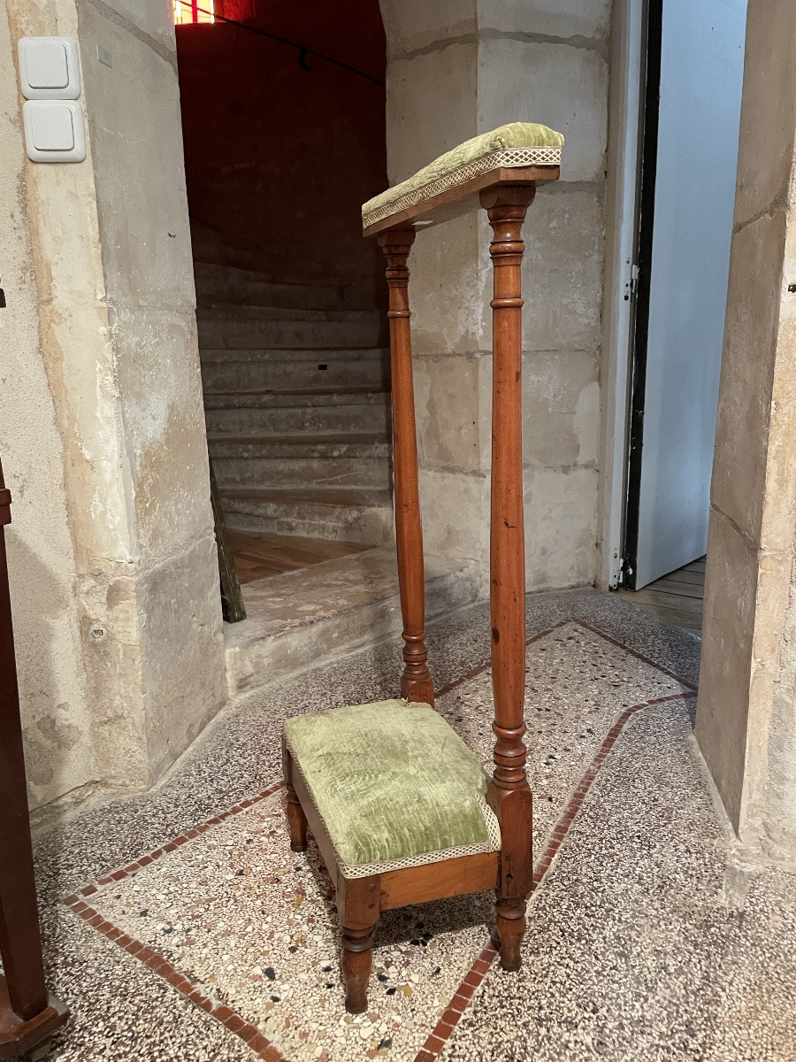 Prie Dieu , bois fruitier , XIXème -photo-4