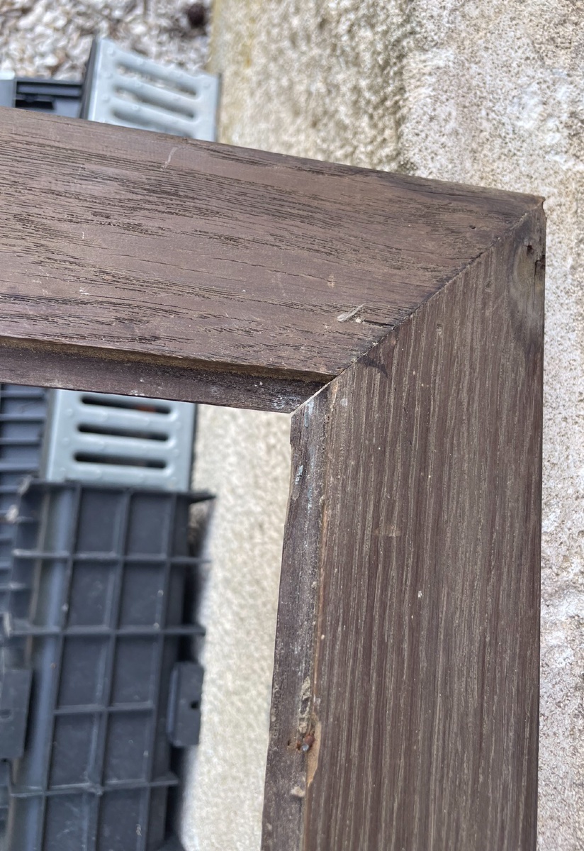 Limed Wooden Slanted Frame, 1930s-photo-8