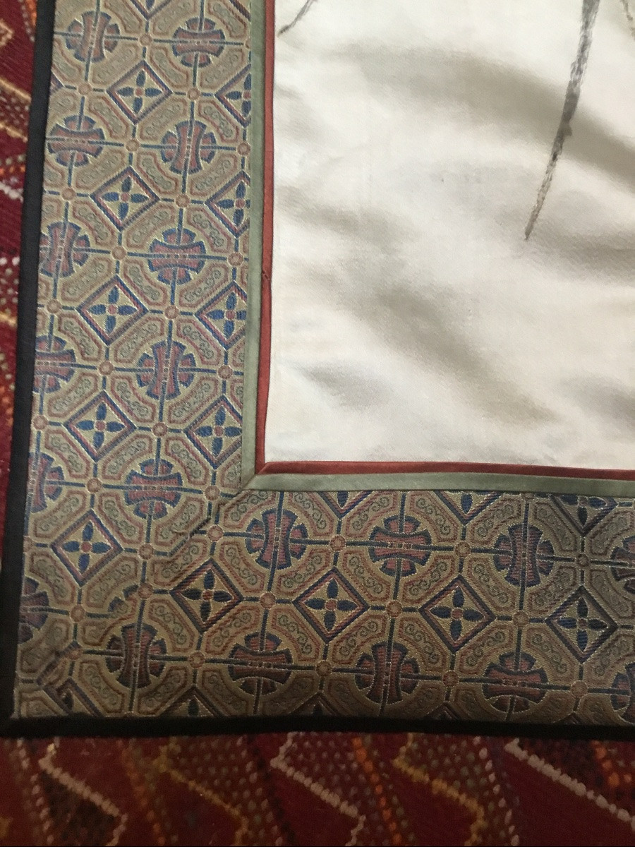 Fine Broderie Chinoise , vers 1900 -photo-5