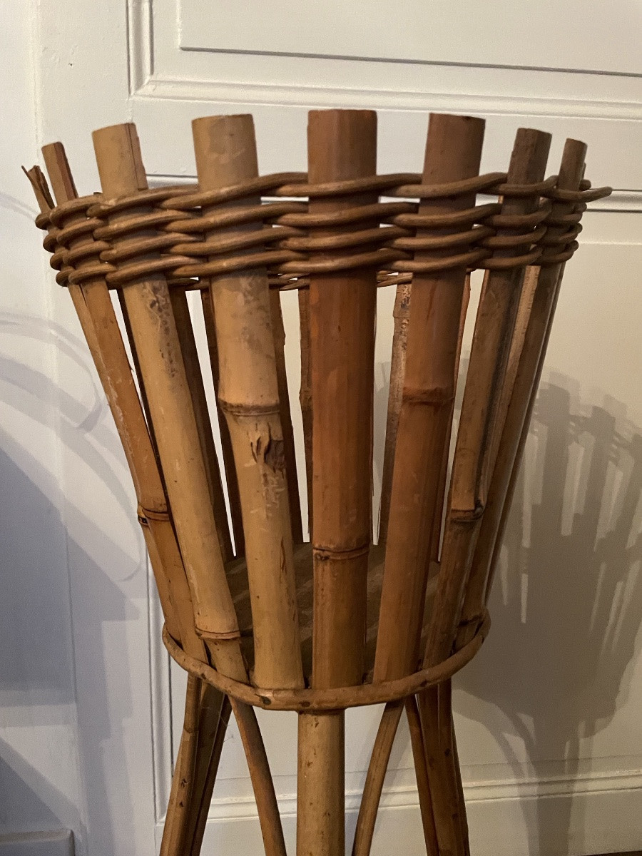 Jardinière en bambou -photo-6