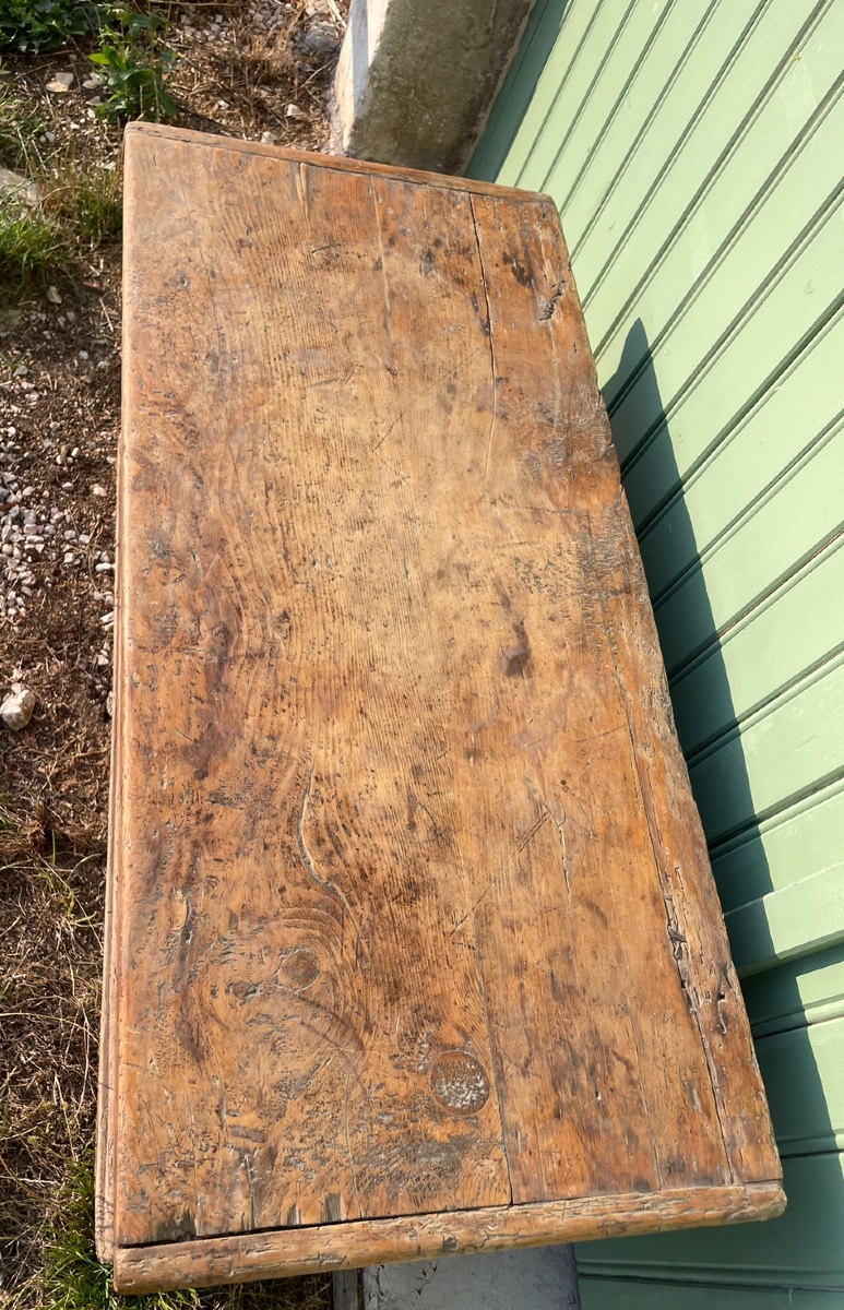 Coffre de rangement rustique -photo-4