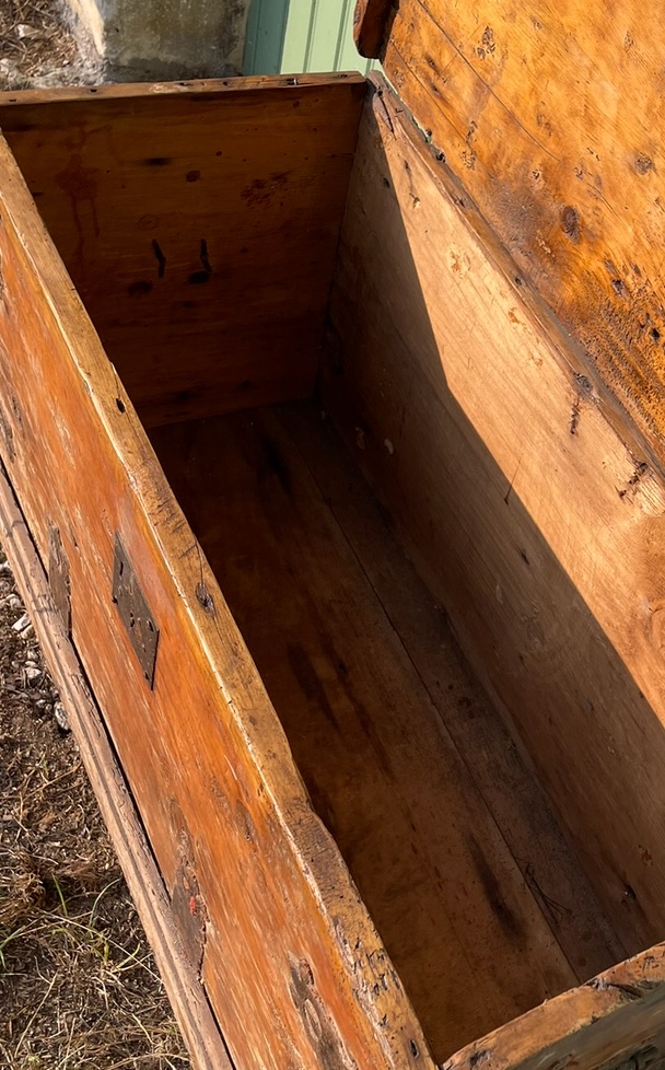 Coffre de rangement rustique -photo-6