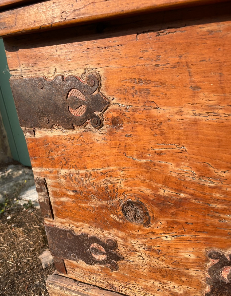 Coffre de rangement rustique -photo-8