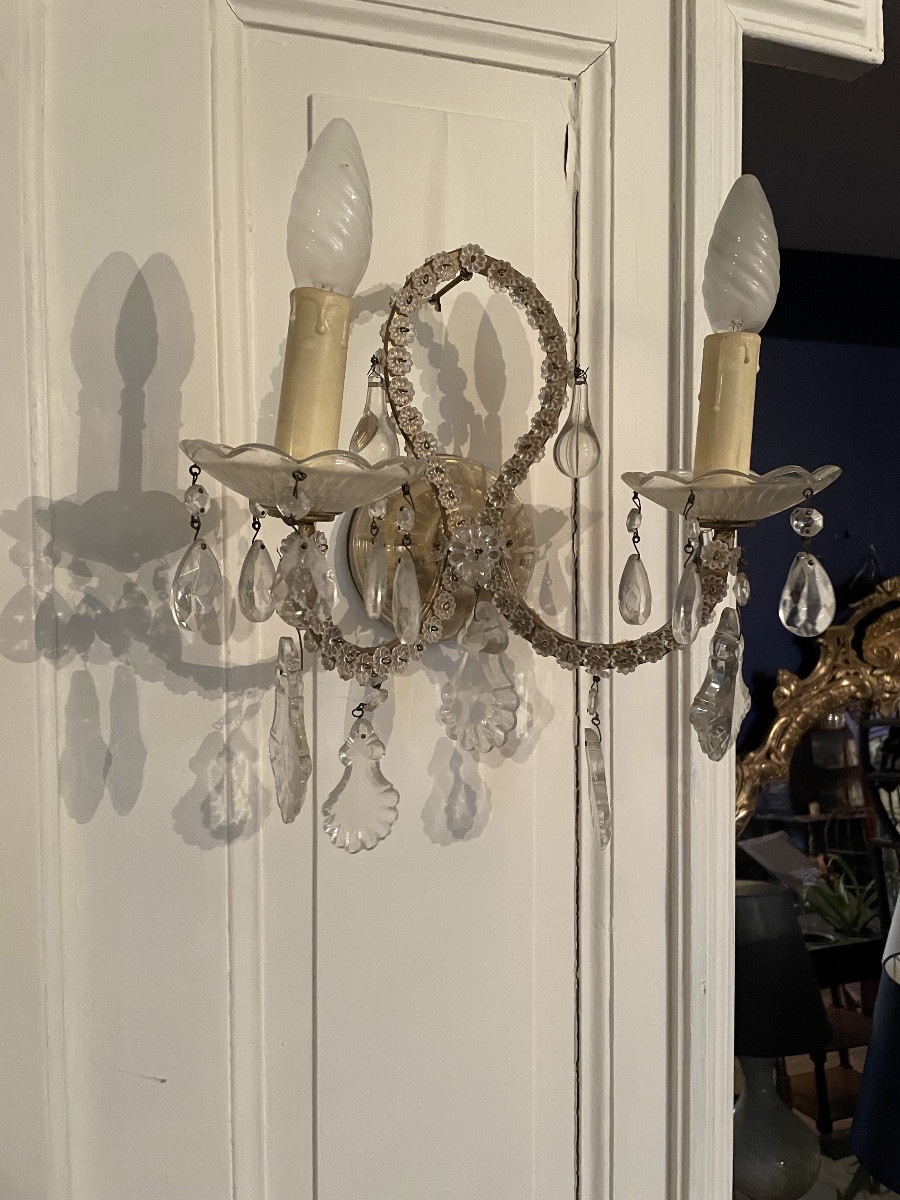 Floral Ribbon Appliqué, Circa 1900 -photo-2