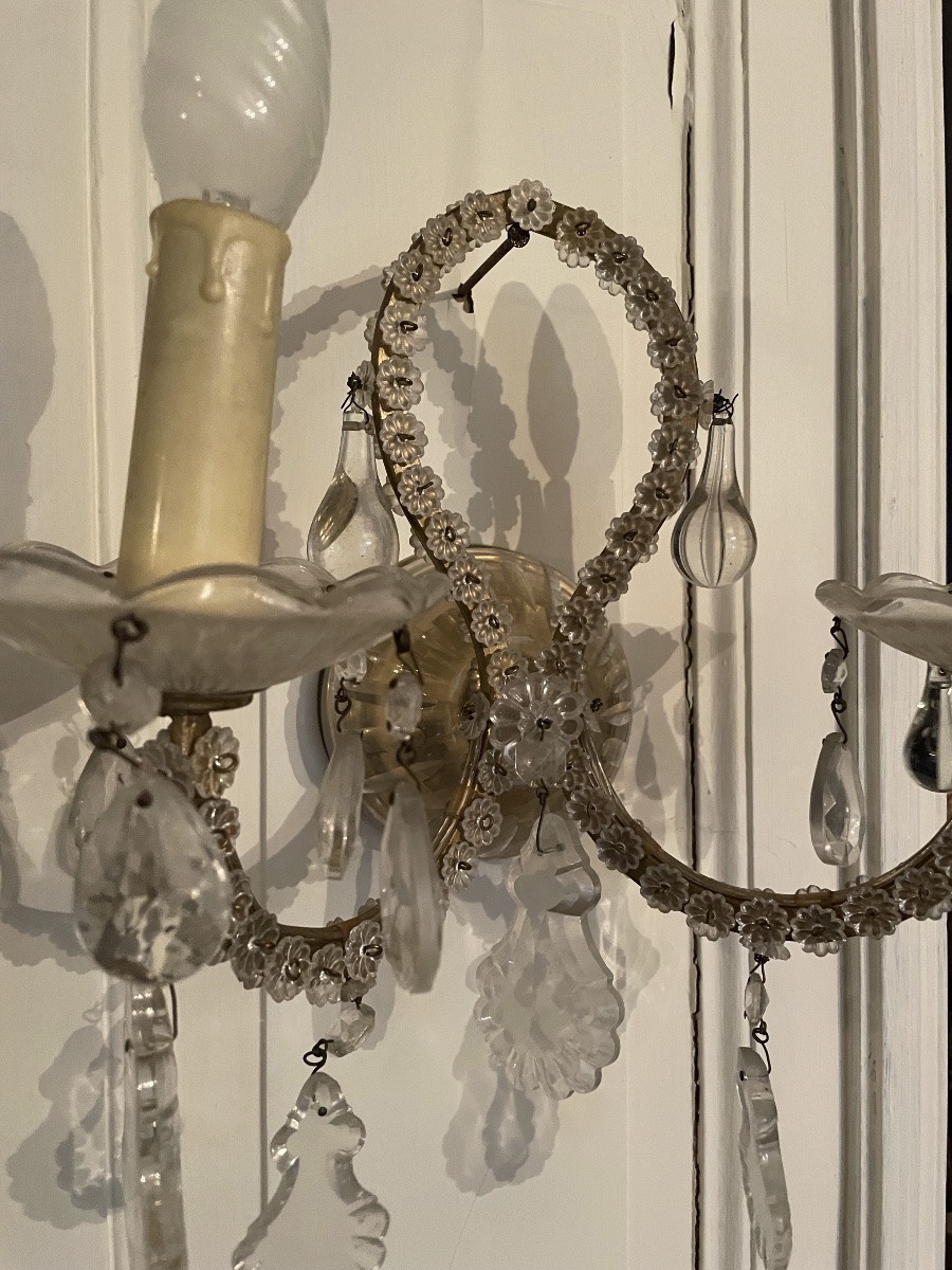 Floral Ribbon Appliqué, Circa 1900 -photo-3