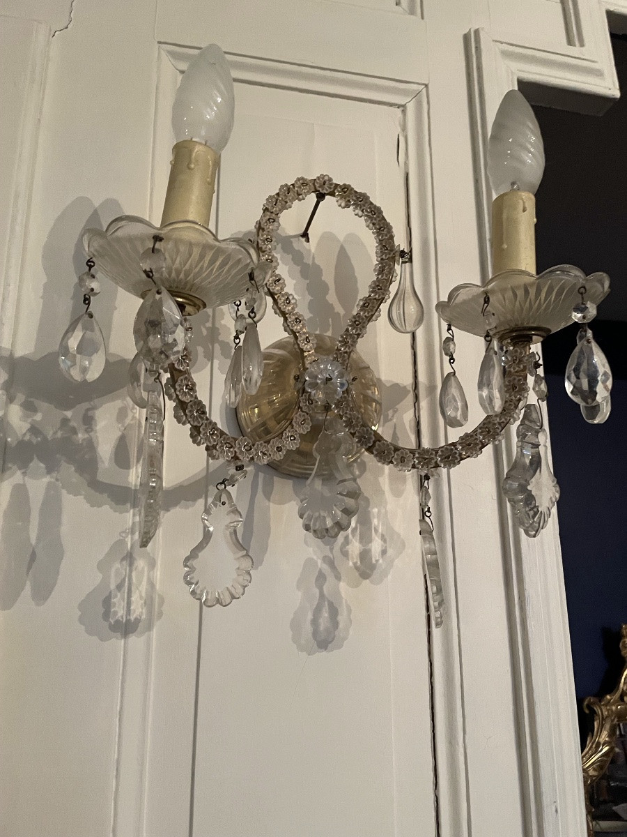 Floral Ribbon Appliqué, Circa 1900 -photo-2