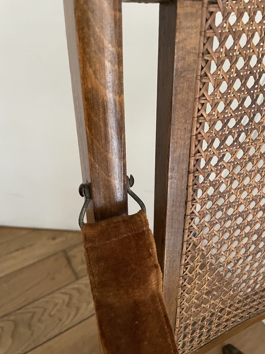 Chaise pliante de style colonial en bambou -photo-2