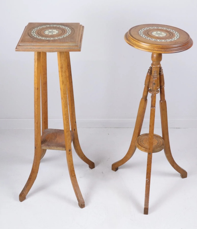The Two Oriental Stools 