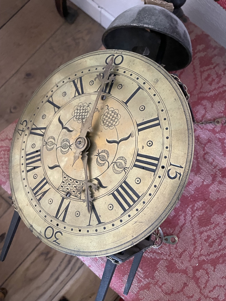 HORLOGE DE PARQUET – ÉPOQUE XVIIIE SIÈCLE -photo-2