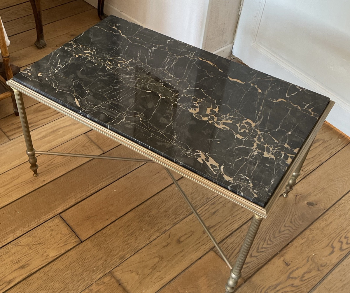 Portoro Marble Coffee Table -photo-3