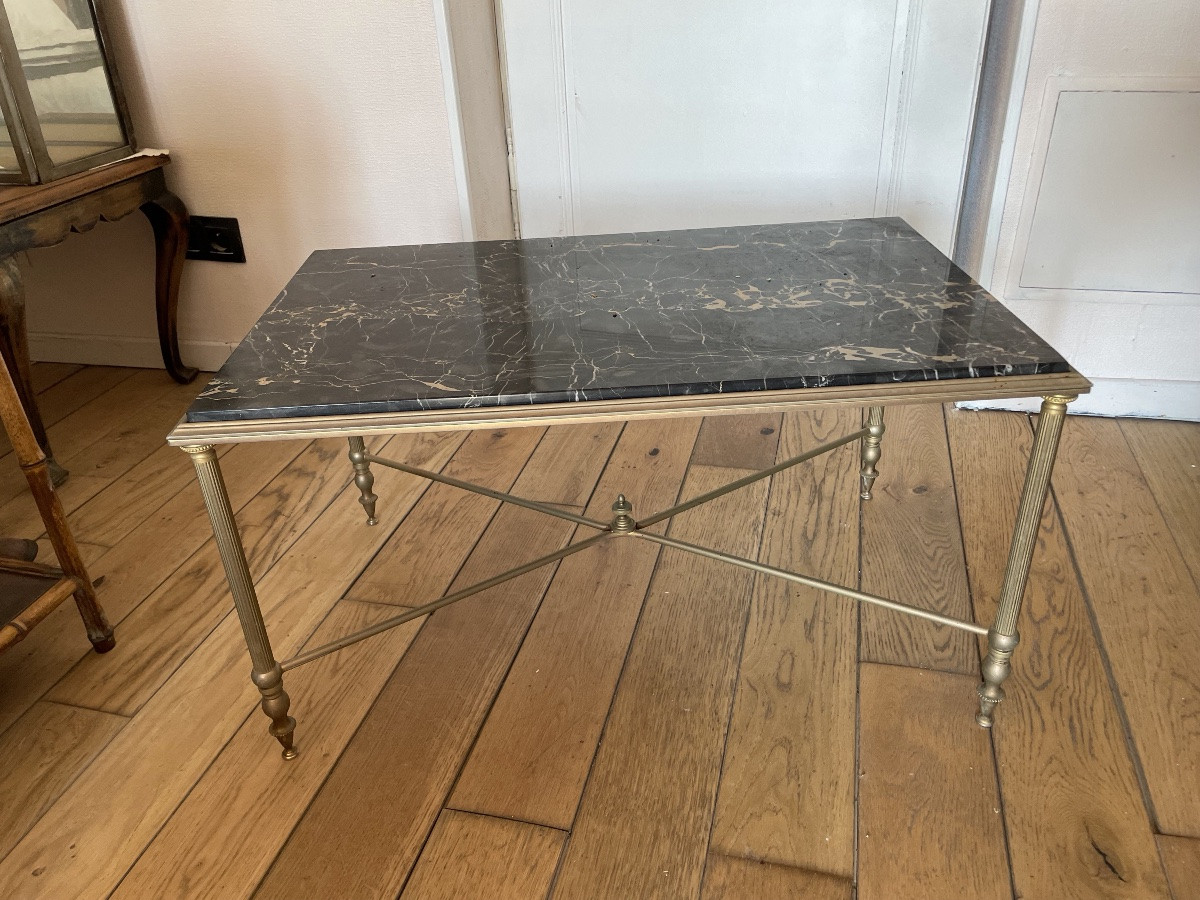 Portoro Marble Coffee Table -photo-1