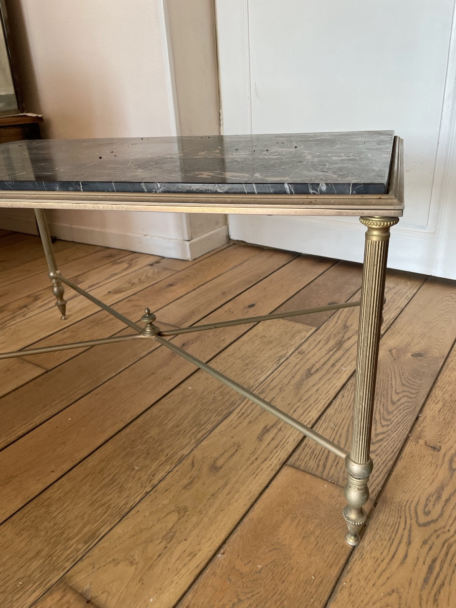 Portoro Marble Coffee Table -photo-2