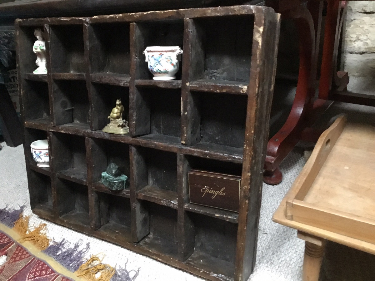 Art populaire casier d’exposition  miniature -photo-2