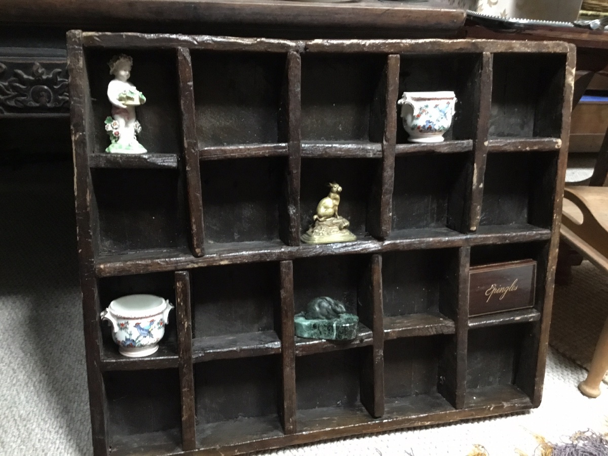 Art populaire casier d’exposition  miniature -photo-2