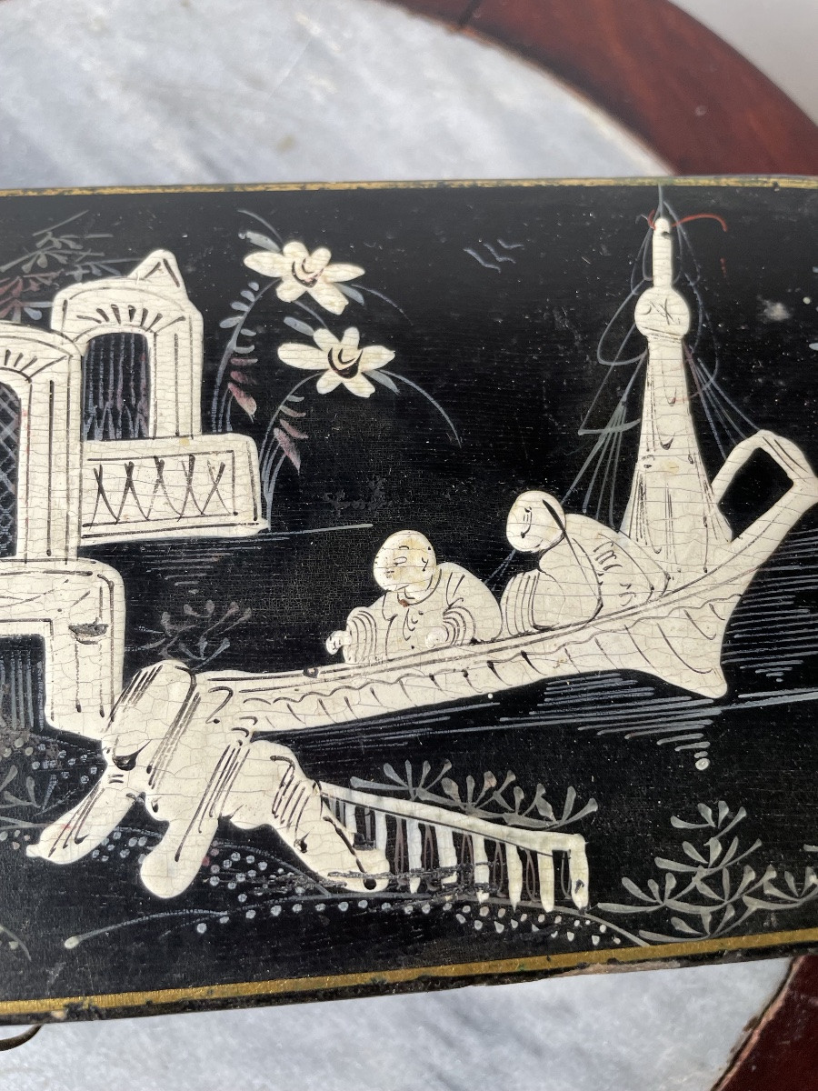 Glove Box With Chinoiserie Decoration-photo-6