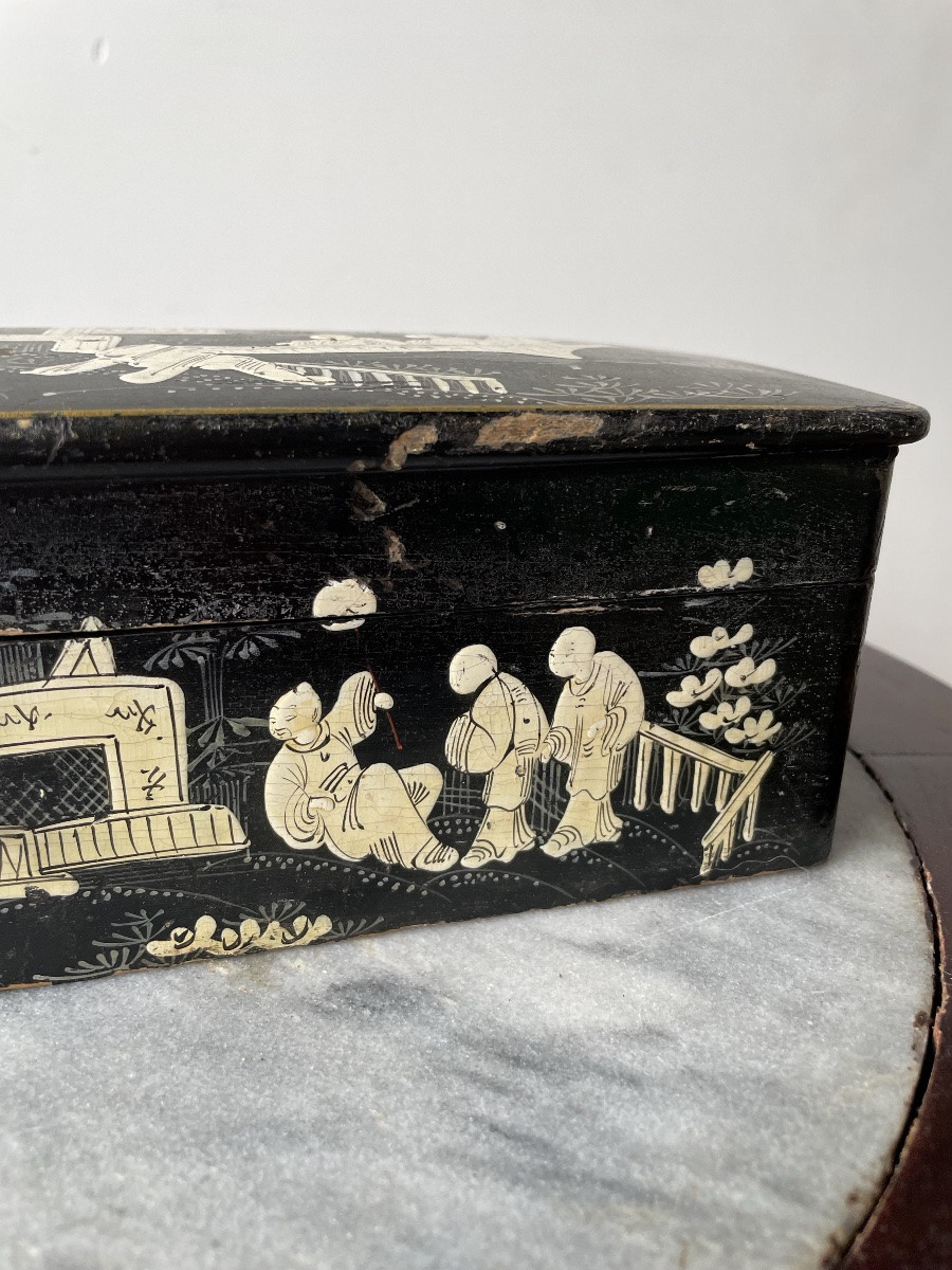 Glove Box With Chinoiserie Decoration-photo-7