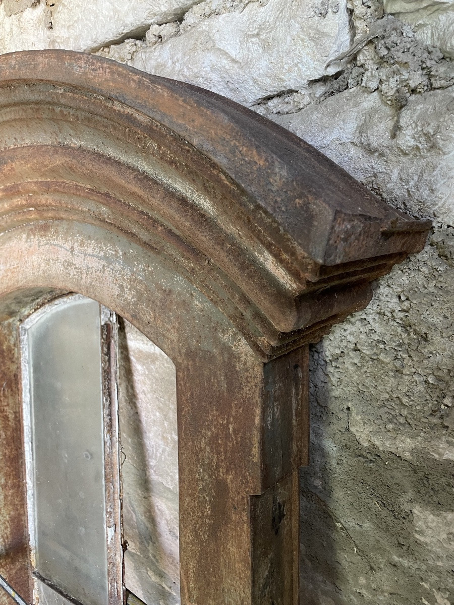 Window, Roof Dormer, 19th Century Cast Iron-photo-4