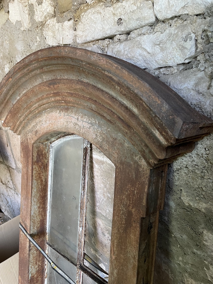 Window, Roof Dormer, 19th Century Cast Iron-photo-1