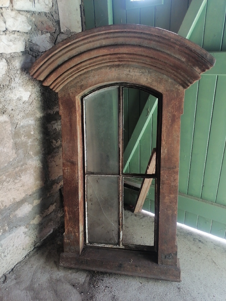 Fenêtre, lucarne de toit , en fonte XIXème -photo-8