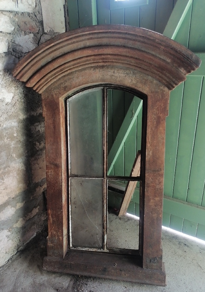 Fenêtre, lucarne de toit , en fonte XIXème 