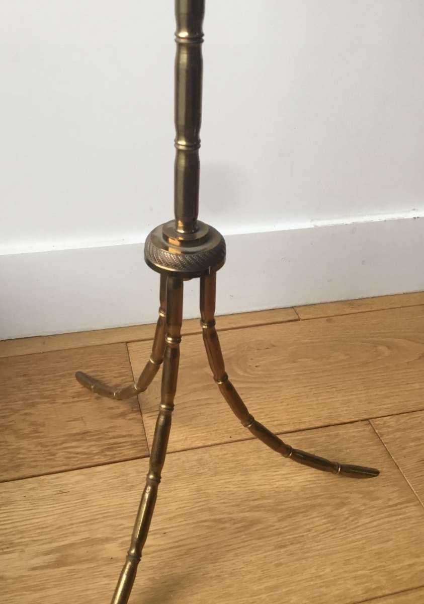 CENDRIER Vide Poche  SUR PIED BACCARAT PIÉTEMENT BAMBOU (5 dispo)-photo-3