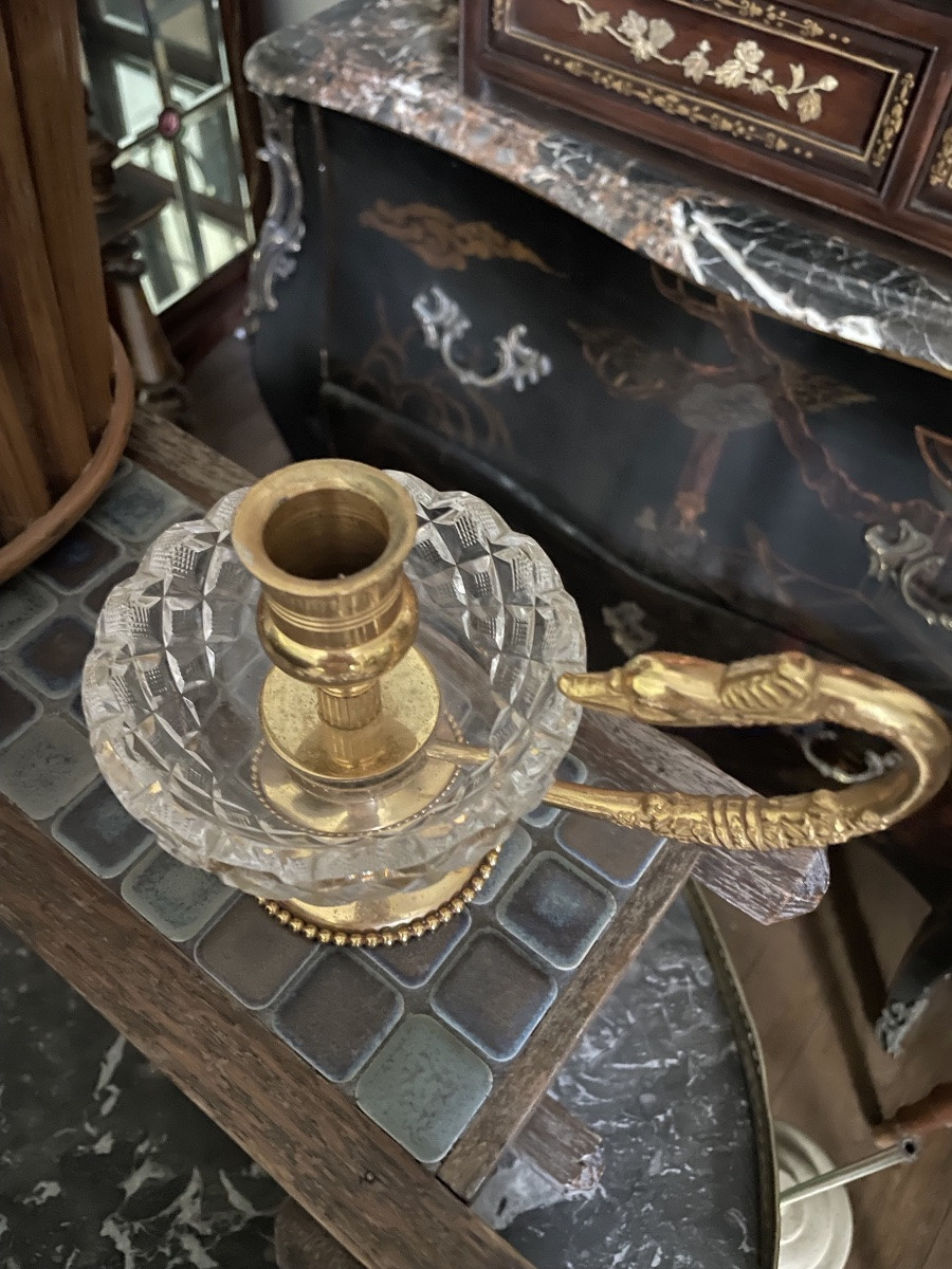 Swan Hand Candlestick-photo-4